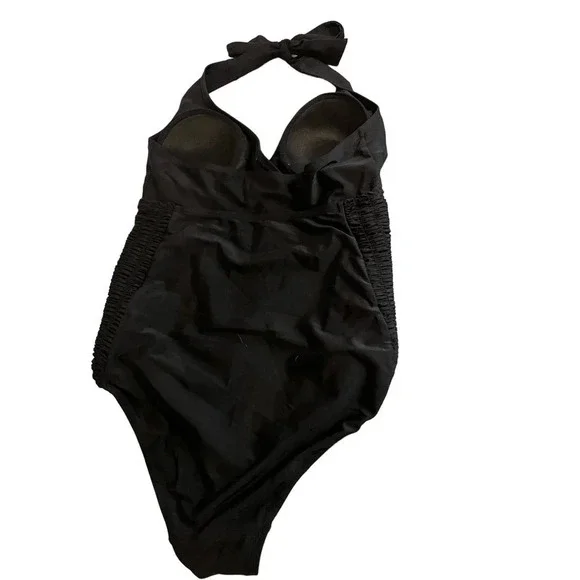 Motherhood Maternity Women's Beach Bump Maternity One Piece Swimsuit - Picture 2 of 6